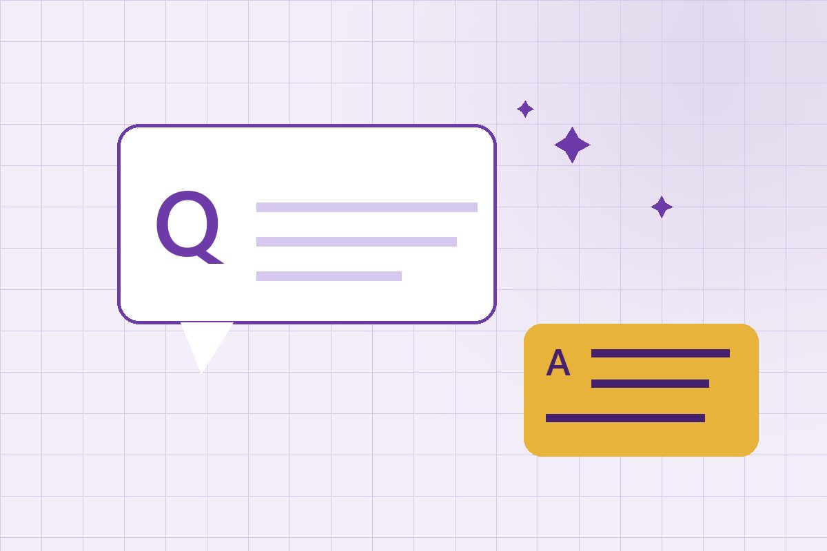 A customer question answered in a highlighted featured snippet card